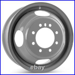 New 16 x 6 Grey Dually Steel Wheel Rim 2007-2023 for Ford E350 E450 Super Duty