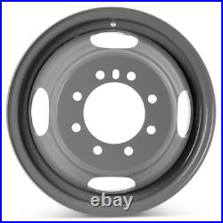 New 16 x 6 Grey Dually Steel Wheel Rim 2007-2023 for Ford E350 E450 Super Duty