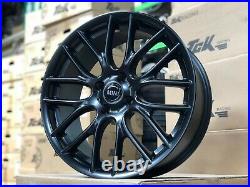 New 17 inch MINI Cooper JCW design 4x100 BLACK Wheel (set of 4) R52 R53 R55 R56