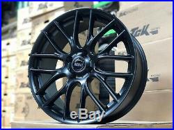 New 17 inch MINI Cooper JCW design 4x100 Black Wheel (set of 4) R52 R53 R55 R56