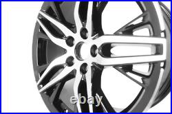 New 19 x 8.5 CNC Black Alloy Replacement Wheel Rim for 2021 2022 Honda Accord