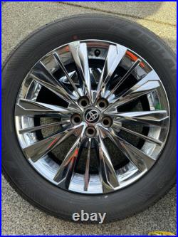 New 2024 20 Toyota Grand Highlander OEM factory wheels