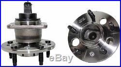 New 4pc Front & Rear Wheel Hub and Bearing Assembly for GM FWD withABS