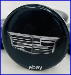 New Black Cadillac Escalade Wheel Center Cap Hub Caps 2024 2023 2022 83mm 3.25 New Black Cadillac Escalade Wheel Center Cap Hub Caps 2024 2023 2022 83mm 3.25