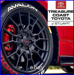 New Oem Toyota Avalon & Camry 19'' Trd Matte Black Alloy Wheels 4-piece Set