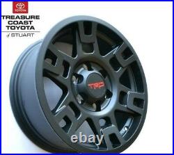New Oem Toyota Black Trd Aluminum 17 Inch Wheels 4 Piece Set