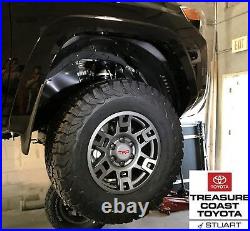 New Oem Toyota Matte Gray Trd Aluminum 17 Inch Wheels 4 Piece Set