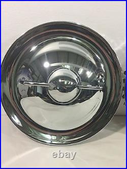New Set of 4 15 Single Bar Chrome Bullet FLIPPER Hubcaps Hot Rod Rat Rod New Set of 4 15 Single Bar Chrome Bullet FLIPPER Hubcaps Hot Rod Rat Rod