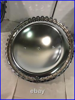 New Set of 4 15 Single Bar Chrome Bullet FLIPPER Hubcaps Hot Rod Rat Rod New Set of 4 15 Single Bar Chrome Bullet FLIPPER Hubcaps Hot Rod Rat Rod