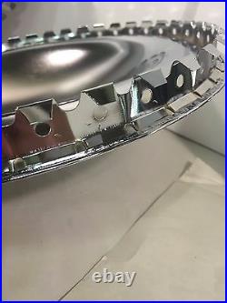 New Set of 4 15 Single Bar Chrome Bullet FLIPPER Hubcaps Hot Rod Rat Rod New Set of 4 15 Single Bar Chrome Bullet FLIPPER Hubcaps Hot Rod Rat Rod