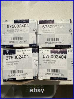 OEM! New Maserati TPMS Tire Pressure Sensor For Ghibli Quattroporte Levante