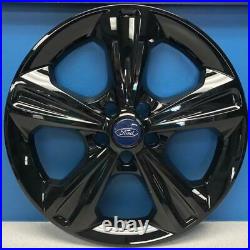 ONLY FITS 2013-2016 Ford Escape SE # IMP371BLK 17 Gloss Black Wheel Skins SET/4