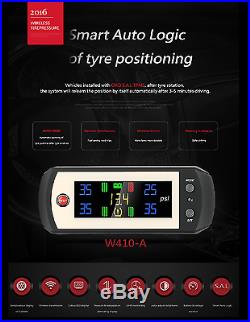 ORO W410A TPMS Universal Wireless Tire Pressure Monitoring System (with4 sensors)