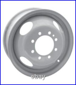 One 16in RTX Wheel Rim Dually Wheels Grey 16x6 8x165.1 ET136 CB121.3 OEM Level R