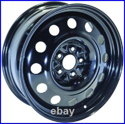 One Rim for 2022 2023 Lexus NX350 Steel Wheels Black 18x7 5x114.3 ET40 CB64.1 WH