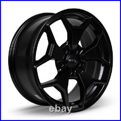 One Wheel Fits 2022 Ford Maverick Ranch Satin Black 17x7.5 5x108 ET35 CB63.4