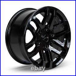 One Wheel Fits 2023 Ford Expedition Platinum Oak Gloss Black 18x9 6x135 ET30 CB8