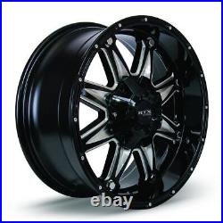 One Wheel RTX (Offroad) 081857 Spine Black with Milled Spokes 17x9 6x135