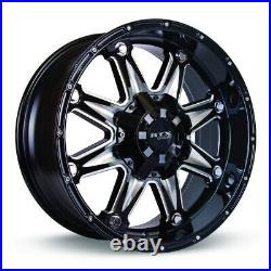 One Wheel RTX (Offroad) 081857 Spine Black with Milled Spokes 17x9 6x135