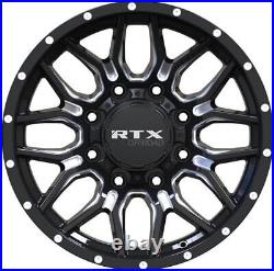 One Wheel RTX (Offroad) 163739 Claw Gloss Black Milled with Rivets 20x9