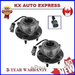 PAIR 2x FRONT WHEEL HUB BEARING ASSEMBLY FOR CHEVROLET EQUINOX 2005 2006 withABS