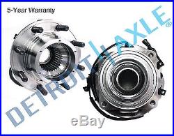 Pair (2) NEW Front Wheel Hub & Bearing Assembly 08-10 Ford F-350 Super Duty 4WD