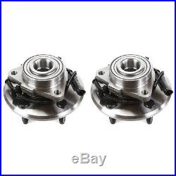 Pair (2) of Front Hub Bearing Assemblies for a Dodge Ram 1500 with 4 Wheel ABS
