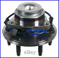 Pair of 2 New Front Wheel Hub & Bearing Assembly Set for Left & Right Side RWD