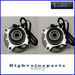 Pair of Front Wheel Bearing & Hub Assembly for Ford F-150 2009 2010 4WD 515119
