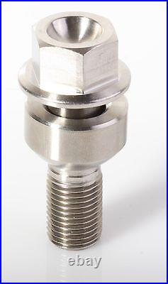 Porsche Cayman Titanium Lug Bolt Aerospace Grade 5 6AL4V Titanium 20 pieces Porsche Cayman Titanium Lug Bolt Aerospace Grade 5 6AL4V Titanium 20 pieces