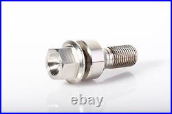 Porsche Cayman Titanium Lug Bolt Aerospace Grade 5 6AL4V Titanium 20 pieces Porsche Cayman Titanium Lug Bolt Aerospace Grade 5 6AL4V Titanium 20 pieces