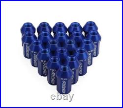 RAYS LUG NUTS STRAIGHT DURA L42 42MM GRAY WHEEL LOCK M12x1.5 12x1.5 BLUE RAYS LUG NUTS STRAIGHT DURA L42 42MM GRAY WHEEL LOCK M12x1.5 12x1.5 BLUE
