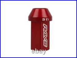 RAYS RED LUG DURA NUTS STRAIGHT L42 42MM WHEEL WHEELS LOCK M12x1.5 12x1.5 RAYS RED LUG DURA NUTS STRAIGHT L42 42MM WHEEL WHEELS LOCK M12x1.5 12x1.5