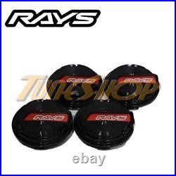 Rays Gramlights Gl Wheel Rim Center Cap Red Black 57cr 57dr 57g 57d 57c 57s Pro