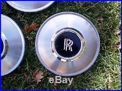 Rolls Royce Corniche, Silver Wraith, etc. 1972-1985 Hub Caps