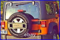 Rotopax Jeep Tire Bracket Mount fits Jeep Rubicon CJ Wrangler Rear Spare Tire