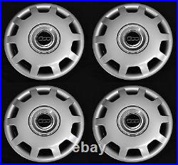 SET (4pcs) Wheel covers FITS 500 2010 2016 POP Abarth 15 Hubcap Rim NEW