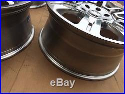SET FOUR 20 WHEELS RIMS for FORD F150 PICKUP EXPEDITION POLISHED PLATINUM NEW