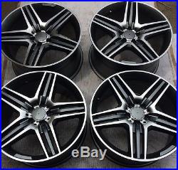 SET OF FOUR 19 x8.5 9.5 WHEELS RIMS for MERCEDES S550 S55 S65 S600 S63 AMG NEW