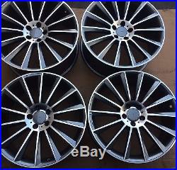 SET OF FOUR 20 x8.5 9.5 WHEELS RIMS for MERCEDES S550 S55 S65 S600 S63 AMG NEW