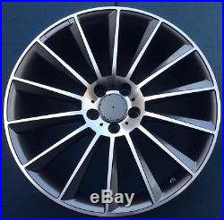 SET OF FOUR 20 x8.5 9.5 WHEELS RIMS for MERCEDES S550 S55 S65 S600 S63 AMG NEW