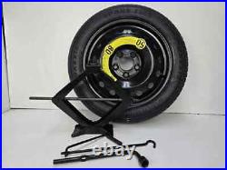 SPARE TIRE WithJACK KIT 16 FITS 2018-2024 KIA FORTE 5 OEM GENUINE DONUT SPARE TIRE WithJACK KIT 16 FITS 2018-2024 KIA FORTE 5 OEM GENUINE DONUT