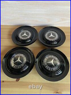 Set 4 Mercedes-benz Floating Center Caps Wheel Spin 20/22/24/26/28/30
