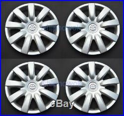 Set (4pcs) 15 Wheel Cover Rim Hubcap fits 2000 2012+ Camry Corolla wheelcover