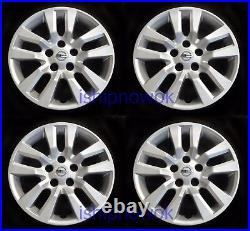 Set (4pcs) Hubcap Wheelcover fits 2013 2018 ALTIMA 16 10-spoke Free Shipping