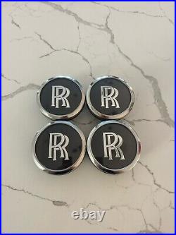 Set Of 4 Center Cap Floater For Rolls Royce Ghost Wraith Cullinan Wheel 6891936 Set Of 4 Center Cap Floater For Rolls Royce Ghost Wraith Cullinan Wheel 6891936