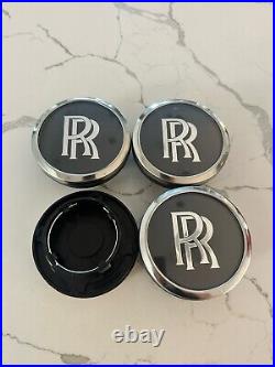 Set Of 4 Center Cap Floater For Rolls Royce Ghost Wraith Cullinan Wheel 6891936 Set Of 4 Center Cap Floater For Rolls Royce Ghost Wraith Cullinan Wheel 6891936