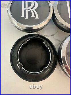 Set Of 4 Center Cap Floater For Rolls Royce Ghost Wraith Cullinan Wheel 6891936 Set Of 4 Center Cap Floater For Rolls Royce Ghost Wraith Cullinan Wheel 6891936
