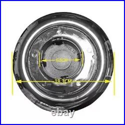Set Of 4 Mercedes-benz Ghost Floating Center Caps Wheel Hub Caps Spin Forgiato