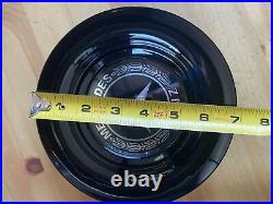 Set Of 4 Mercedes-benz Ghost Floating Center Caps Wheel Hub Caps Spin Forgiato